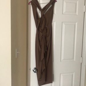 Tan dress